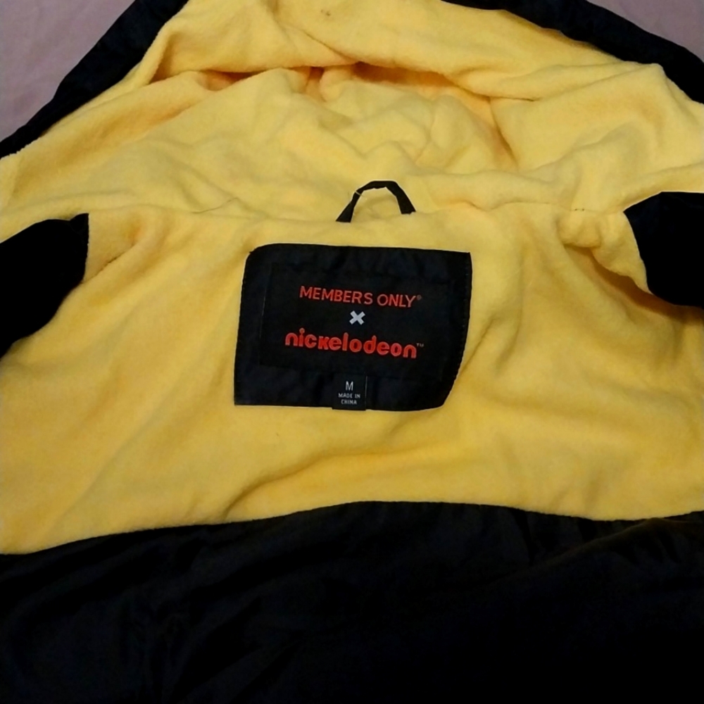 Members Only Puff Jacket Sponge Bob - Picture 7 of 7